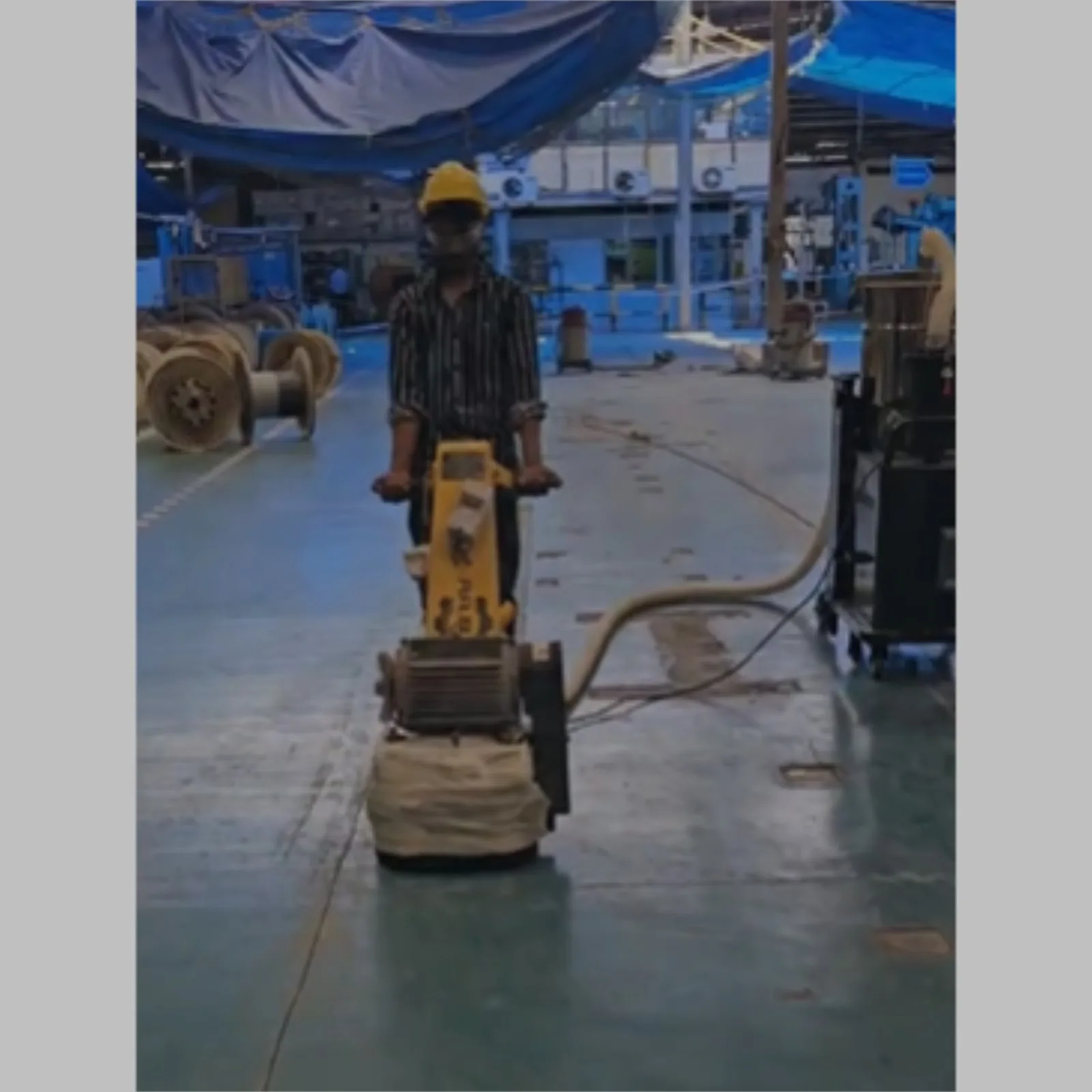Cleantek Newest Dust Extractor for Floor Grinding & Polishing - Cleaner Air, Smarter Workspaces